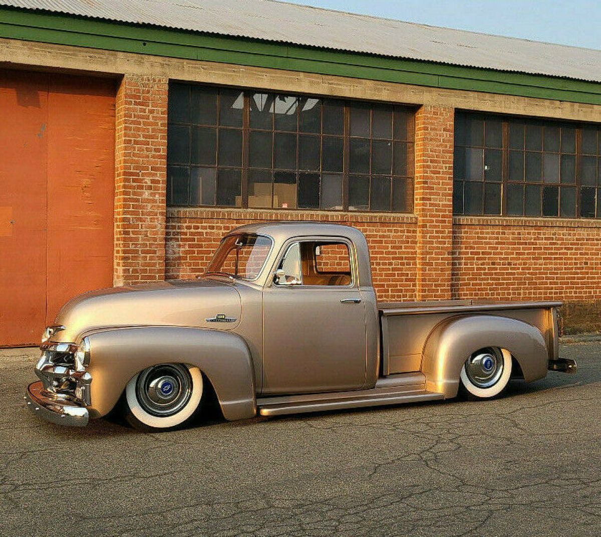 RestoMod PICKUP TRUCK hot rod street vintage bagged 1954 1953 1952 1951 1950 49 1955 Chevrolet Other Pickups CUSTOM SHORT BED