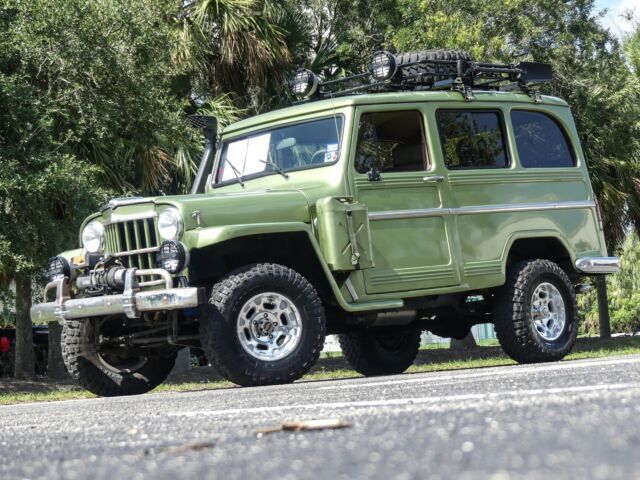 Restomod with custom interior! Ford 302 powered 4x4! Roof rack, off-road lights 1961 Willys Wagon 4x4 Restomod
