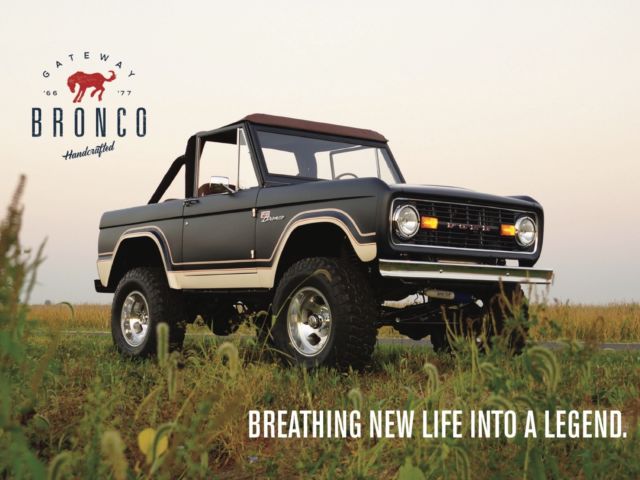 RestoMod with Fuel Injection 1969 Ford Bronco with Electronic Fuel Injection