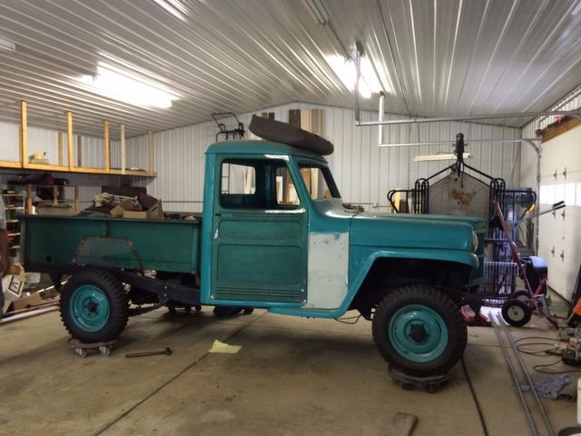 Restorable Willy's Jeep Pickup '60-'62 1960 Jeep Other