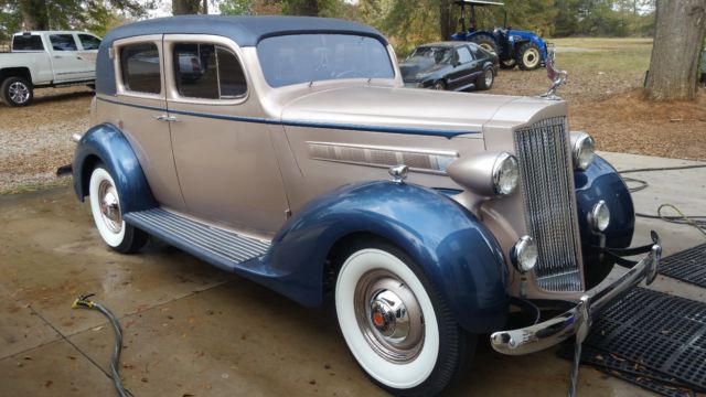 Restoration 1937 Packard 115C 4 Door Sedan