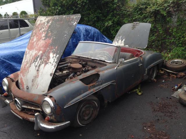 RESTORATION PROJECT - 1960 Mercedes 190SL Convertible 1960 Mercedes-Benz SL-Class