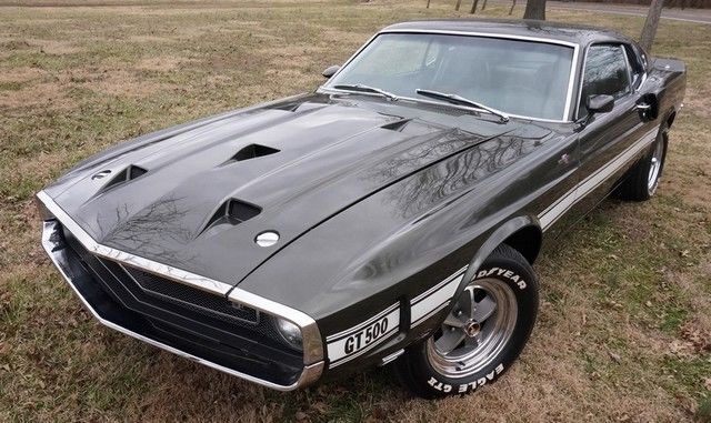 RESTORED #'S MATCH 428 R CODE COBRA JET 4 SPEED DOCUMENTED 54,XXX MILES OFFERS 1969 Shelby GT500