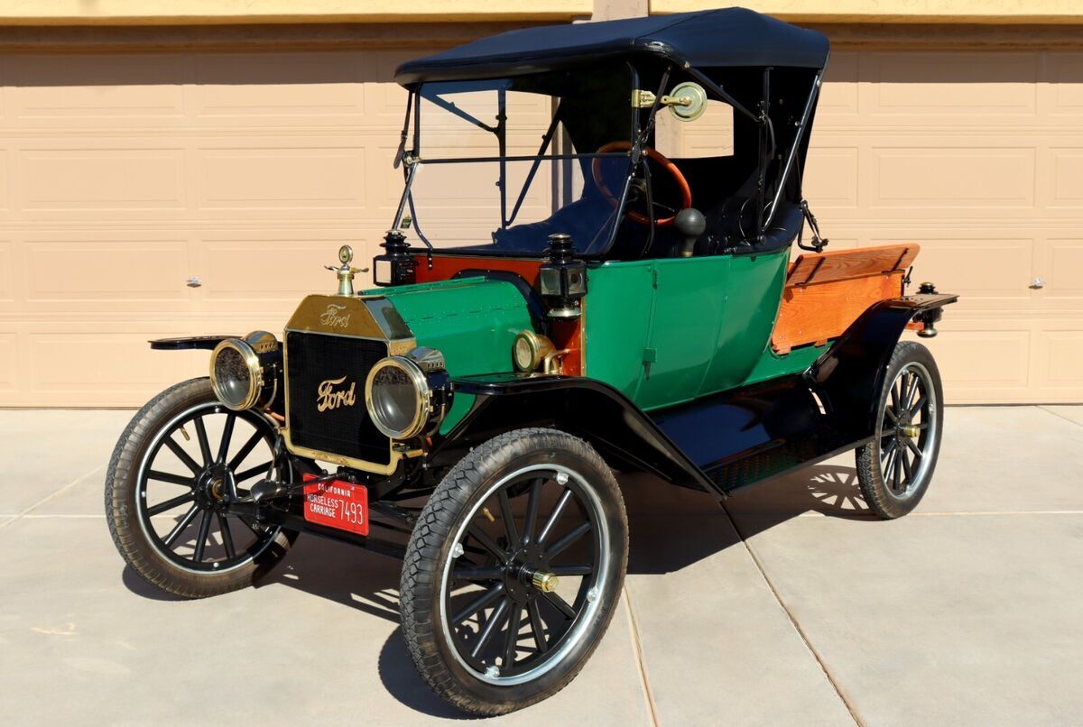 1913 Ford Model T Brass Era Oldtimer A Roadster Pickup Conversion - photo 11