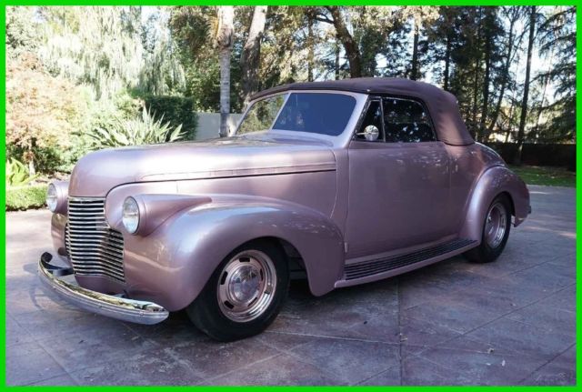 Restored 1940 Chevy Convertible 350/400 Corvette Mustang 2 4WPDB Tilt AC PS 1940 Chevrolet Other 2 Door Convertible