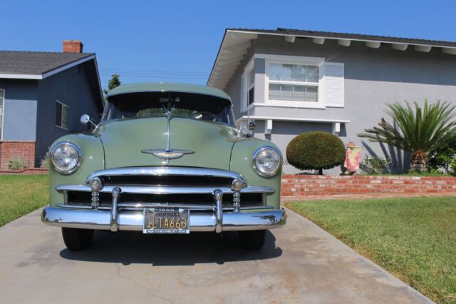 Restored 1950 Chevrolet Fleetline Deluxe 235 Inline 6 Engine 1950 Chevrolet Fleetline Deluxe