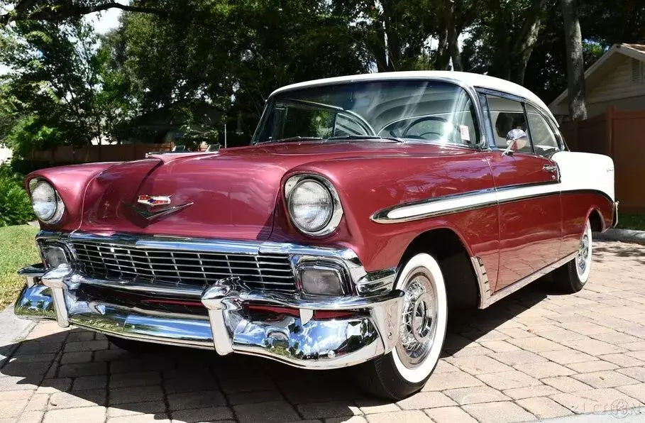 1956 Chevrolet Bel Air/150/210 Impeccable Restoration Rare Color!