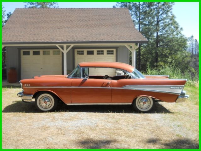 Restored 1957 BelAir 2 Door Hardtop 283/Powerglide PS PDB California 55 56 1957 Chevrolet Bel Air/150/210 2 Door Hardtop