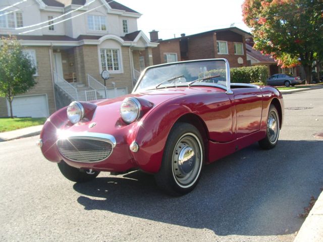 Restored 1960 Bugeye, ready to be enjoyed now! 1960 Austin Healey Sprite