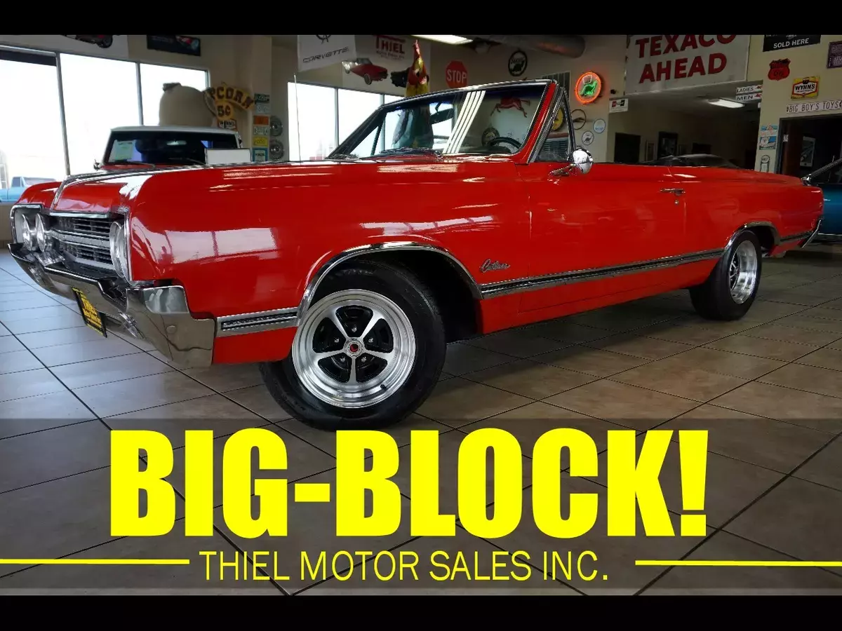RESTORED 1965 Oldsmobile Cutlass Convertible BIG-BLOCK 455 64 65 66 67 442 1965 Oldsmobile Cutlass Convertible