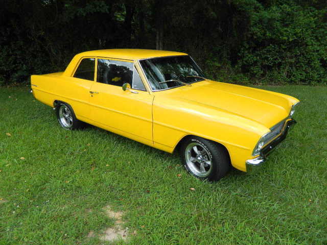 Restored 1966 Chevy II Nova 327 V8 Church Boys Front End 4 Wheel Disc Brakes 1966 Chevrolet Nova Chevy II Nova