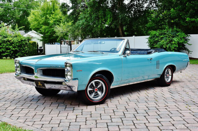 Restored 1967 Pontiac Lemans Convertible Bucket Seats Power Steering & Brakes 1967 Pontiac Le Mans Spectacular 326 V8, Automatic, Power Top