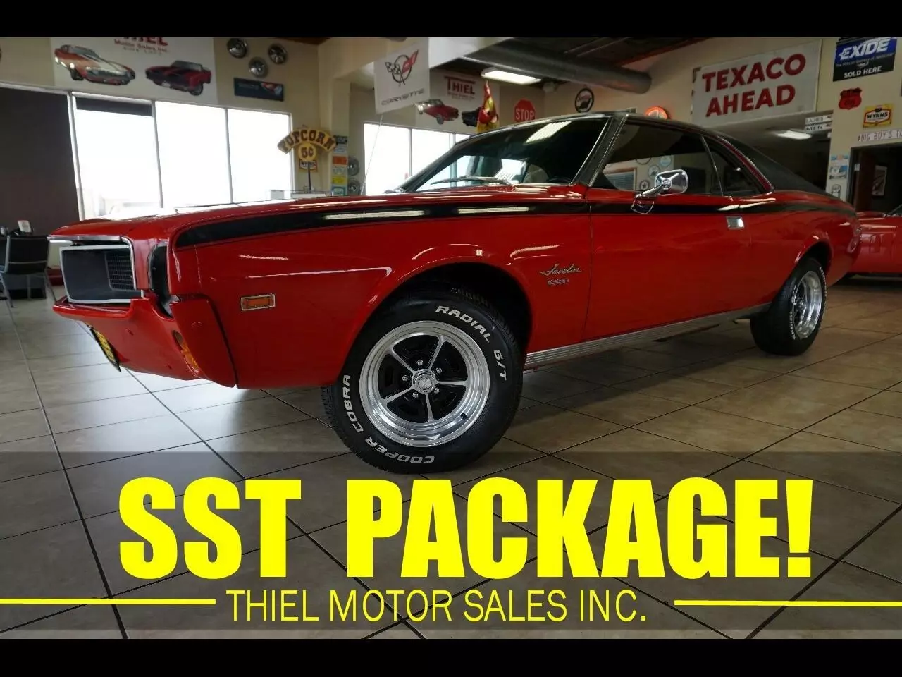 RESTORED 1968 AMC Javelin SST V8 Texas Car 68 69 70 71 72 73 74 AMX 1968 AMC Javelin SST 2-Door Texas Car
