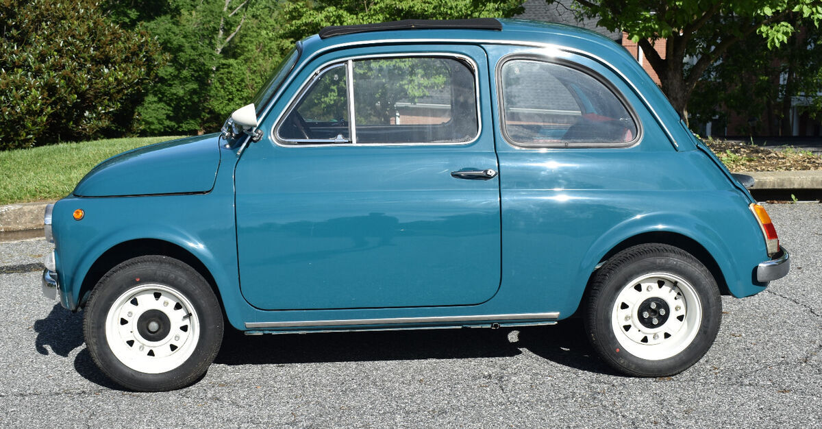 1969 Fiat 500L Restored Original 2 Cylinder 500cc Motor - photo 2