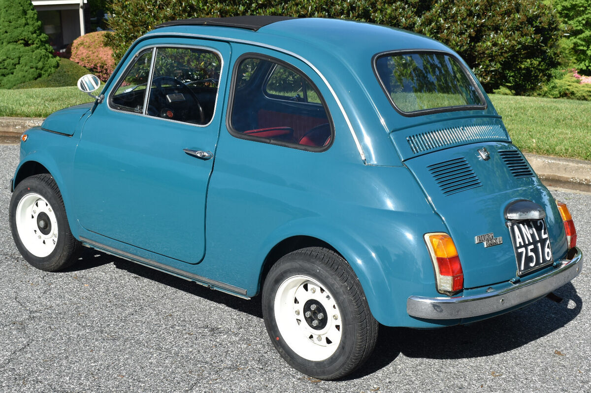 1969 Fiat 500L Restored Original 2 Cylinder 500cc Motor - photo 3
