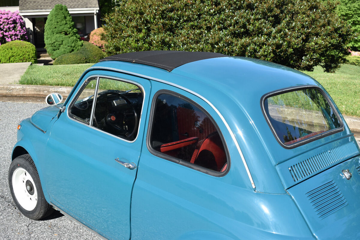 1969 Fiat 500L Restored Original 2 Cylinder 500cc Motor - photo 4