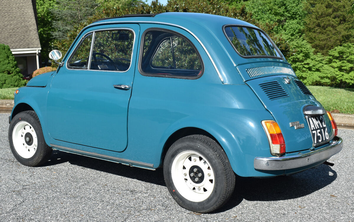 1969 Fiat 500L Restored Original 2 Cylinder 500cc Motor - photo 7