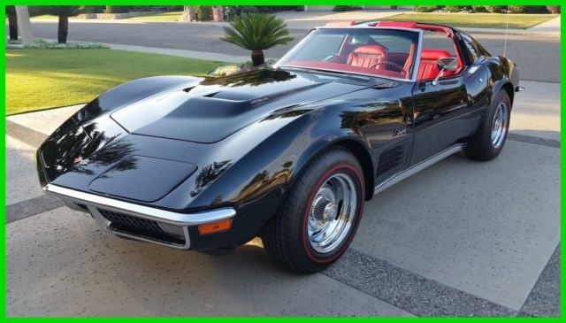 Restored 1970 Chevy Corvette Stingray LS5/454/390HP/Muncie M20 4WPDB AC Redline 1970 Chevrolet Corvette Numbers Matching Stingray