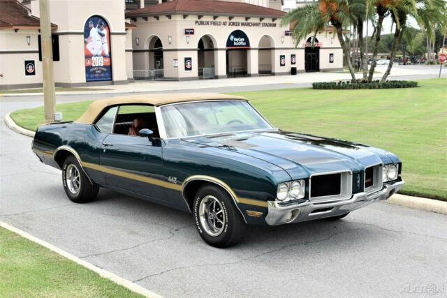 1971 Oldsmobile Cutlass Convertible A/C 350 4bbl engine Automatic - photo 6