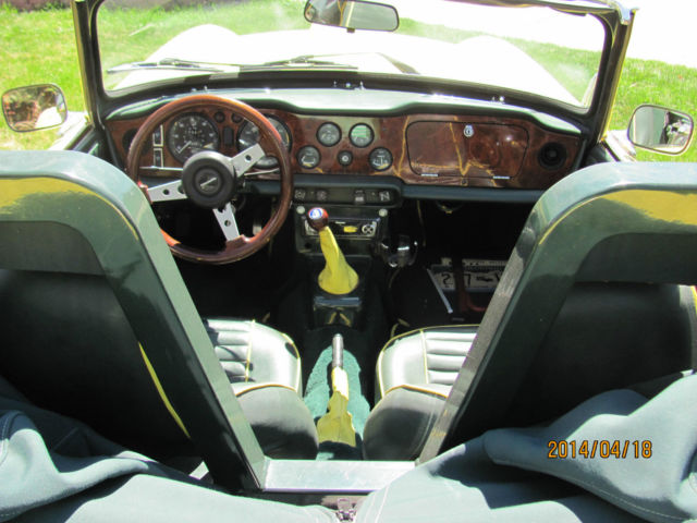 Restored 1971 Triumph TR-6 with 19,000 miles 1971 Triumph TR-6