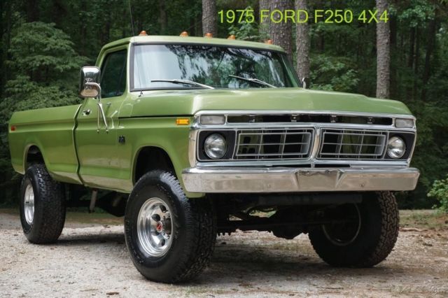 RESTORED 1975 FORD F250 RANGER XLT LARIAT HIGHBOY 4X4 460 MOTOR SUPER SHARP 1975 Ford F-250 WE OFFER NATIONWIDE SHIPPING 1-800-964-6112