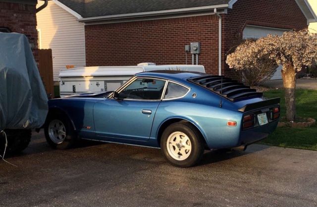 Restored 1977 Datsun 280z - Beautiful Blue with Sunroof 1977 Datsun Z-Series