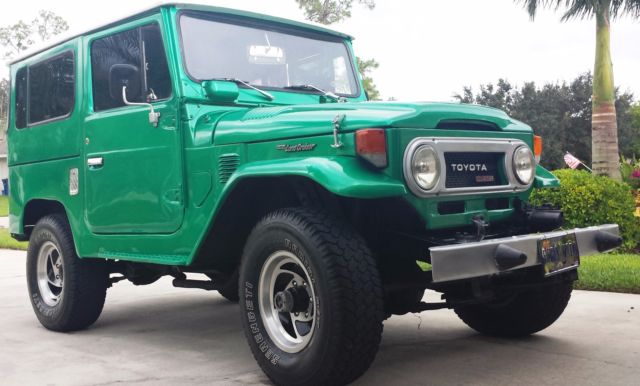 Restored 1978 Diesel, New Paint, Low Miles, A/C, Sharp! 1978 Toyota Land Cruiser BJ-40 like FJ-40