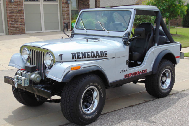 RESTORED 1978 JEEP CJ CJ-5 RENEGADE; 304 V-8 4x4; RUNS GREAT!!! 1978 Jeep CJ RENEGADE