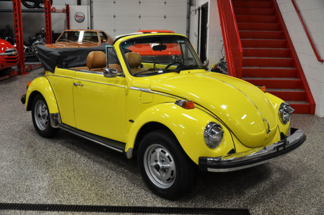RESTORED 1979 VW BEETLE CONVERTIBLE BEST ONE HERE COLORADO CAR NOW IN ILLINOIS ! 1979 Volkswagen Beetle - Classic Super Beetle Convertible