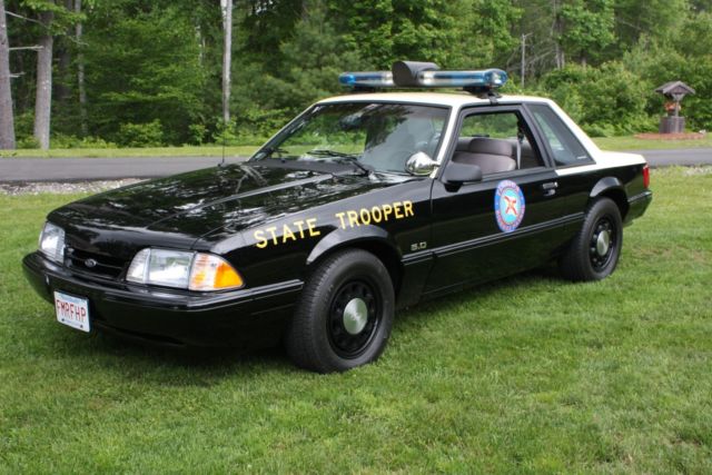 Restored 1991 Florida Highway Patrol SSP w/Documentation, WOW!! 1991 Ford Mustang LX