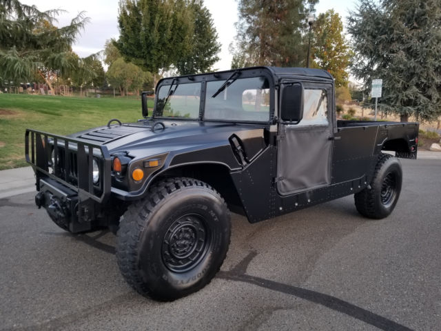 Restored 1991 HMMWV M1038 Humvee Hummer H1 2 Door Open Top W/7k Original Miles 1991 Hummer H1 M1038