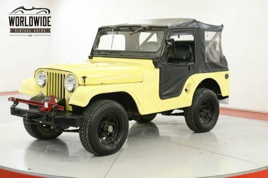 Restored 4X4 Cv Top 4 Cylinder Manual 1964 Jeep Cj-5