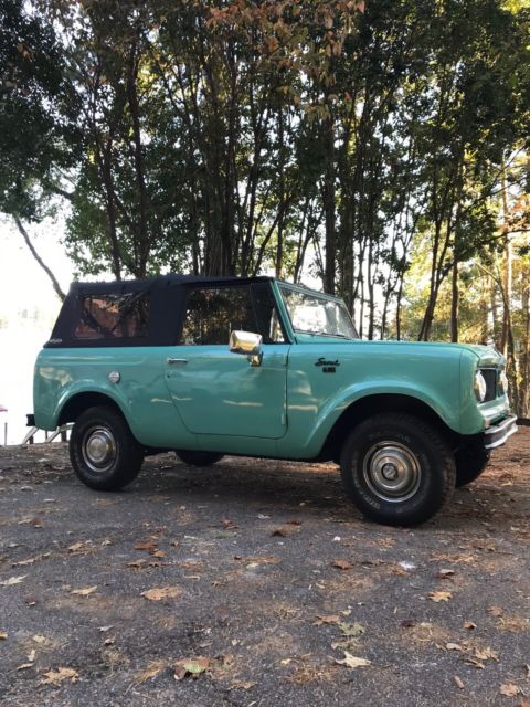 RESTORED 4X4 DISC BRAKES DUAL TANKS 2 OWNER!!!! 1969 International Harvester Scout