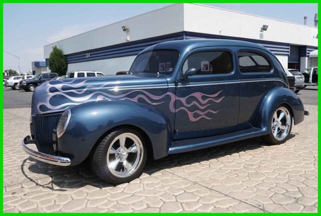 Restored AllSteel 1939 Ford 2DR Sedan Chevy 350/350 9" PS PDB Tilt AC California 1939 Ford Other 2 Door Sedan StreetRod
