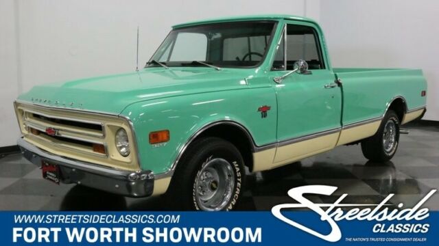 Restored & Very Clean! Believed Orig 327 V8 & TH400 Auto, A/C, PS/B, GR8 Colors! 1968 Chevrolet C-10 --
