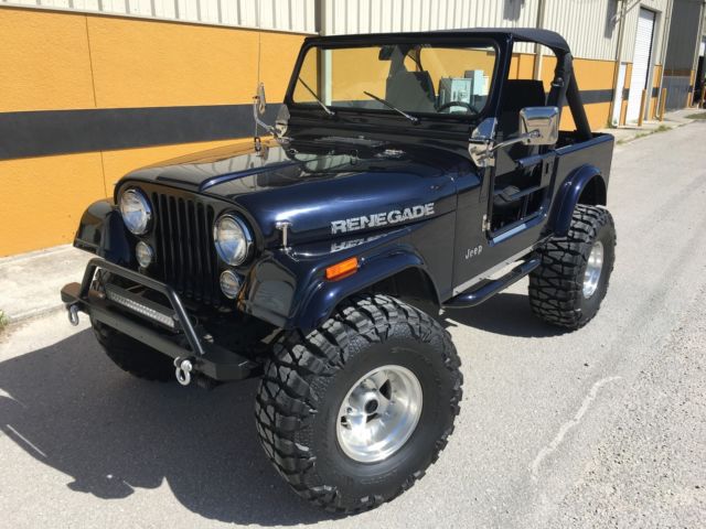 1982 Jeep CJ CJ-7 CJ7 WRANGLER RENEGADE