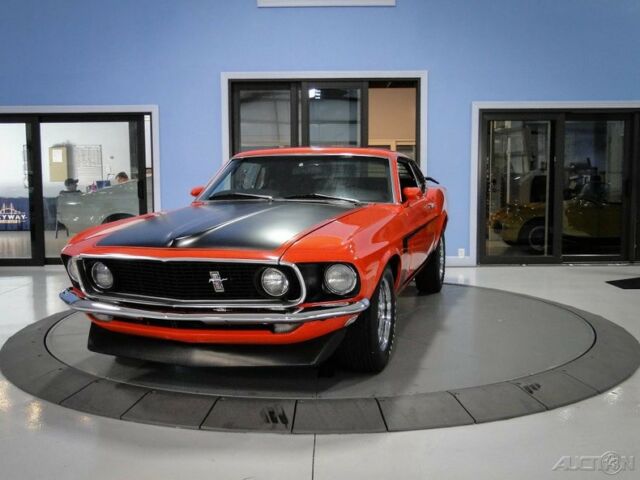 Restored Calypso Coral 1969 Ford Mustang