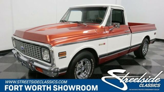 Restored Classic Chevy Pickup, 350 V8, Auto, Overdrive, A/C, Copper 1972 Chevrolet C-10 Cheyenne
