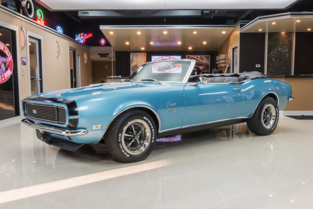 Restored Convertible! GM 396ci V8, Muncie 4-Speed Manual, PB, Disc, Posi & More 1968 Chevrolet Camaro