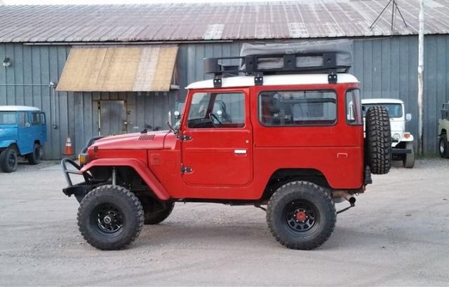 RESTORED CUSTOM 78 FJ40 NEW 350 V8 AUTO TRANS POWER STEERING ALLOY BODY HIGHWAY! 1978 Toyota Land Cruiser FJ40