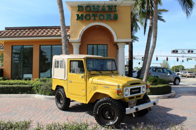 1982 Toyota Land Cruiser RESTORED FJ40 SOFT-TOP LAND CRUISER WITH A/C AND P - photo 2