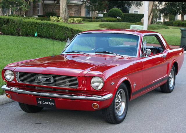 RESTORED FLORIDA BEAUTY -1966 Ford Mustang Coupe - 56K MI 1966 Ford Mustang COUPE -FLORIDA - A/C - 56K MILES