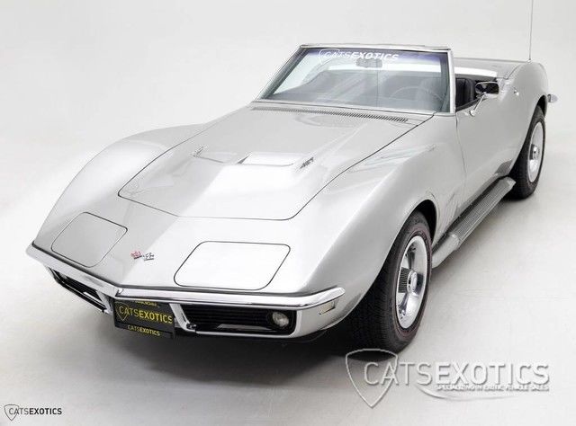 Restored in 2014 - 427 V8 - Hard/Soft Tops - Original Tank Sticker 1968 Chevrolet Corvette 427 Convertible