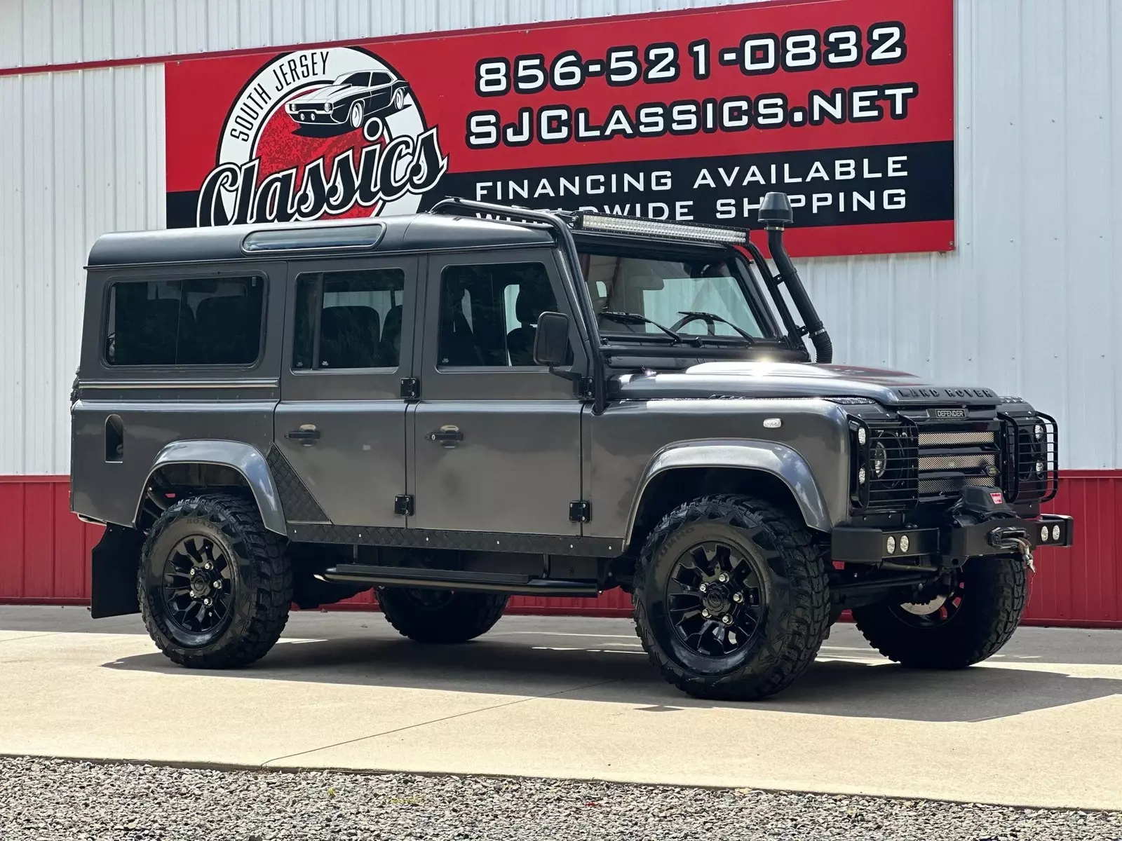 Restored Land Rover Defender 110 4x4 9 Passenger TurboDiesel 5spd 1992 Land Rover Defender 110 4x4 9 Passenger TurboDiesel 5spd