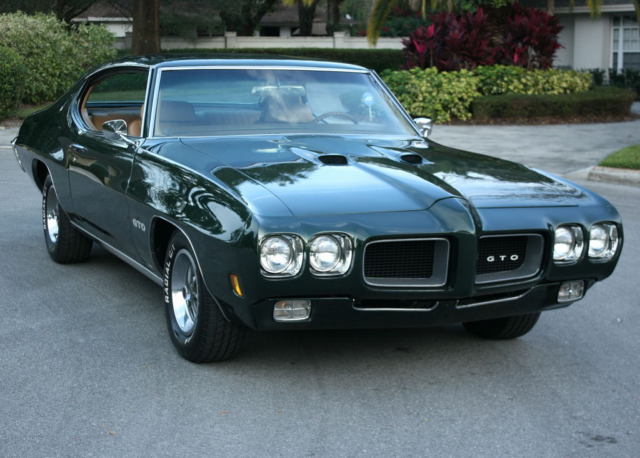 1970 Pontiac GTO PHS DOCS - AC - MATCHING NUMBERS