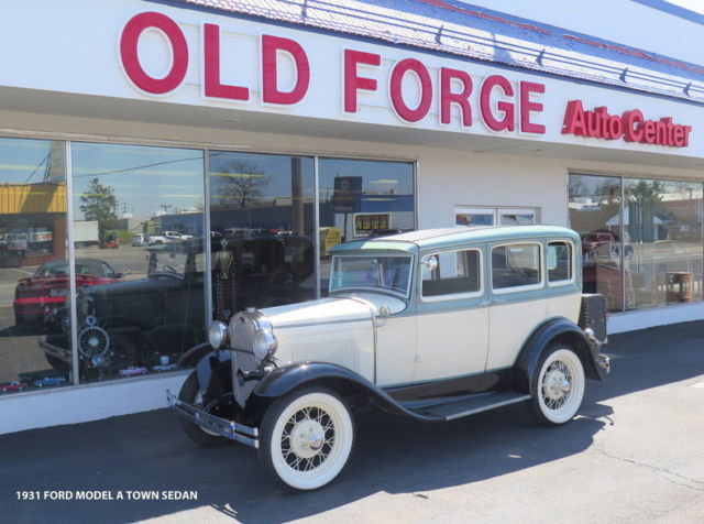 restored Murray body fordor sedan 1931 Ford Model A