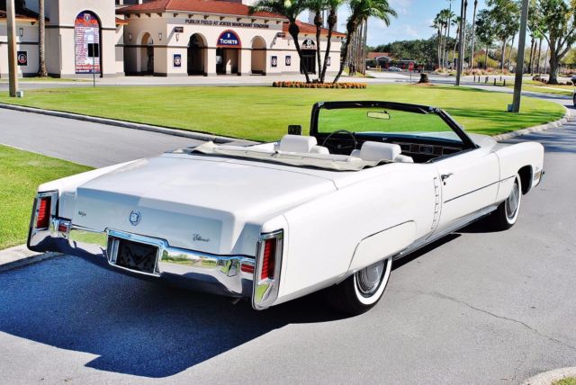 1972 Cadillac Eldorado Convertible Triple White Simply Stunning! - photo 3