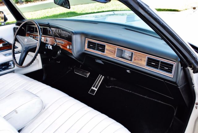 1972 Cadillac Eldorado Convertible Triple White Simply Stunning! - photo 7
