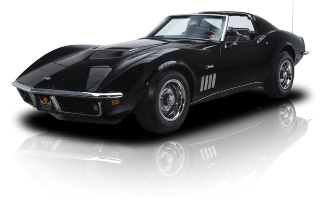Restored Numbers Matching Corvette Stingray T-Top Coupe 427/435 HP V8 4 Speed 1969 Chevrolet Corvette Sting Ray