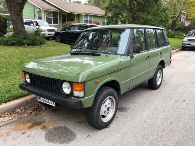 RESTORED Range Rover Classic 1983 1983 Land Rover Range Rover